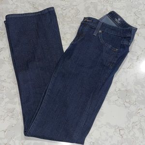 AG Adriana Goldschmied The Angelina Petite Boot Cut jeans